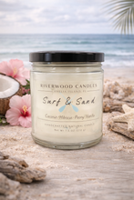 Load image into Gallery viewer, Soy Wood Wick Candle in glass container