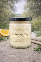 Load image into Gallery viewer, Soy Wood Wick Candle in glass container