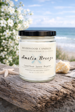 Load image into Gallery viewer, Soy Wood Wick Candle in glass container