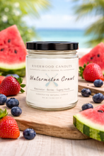 Load image into Gallery viewer, Soy Wood Wick Candle in glass container