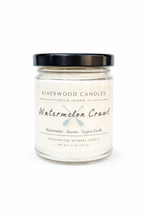 Load image into Gallery viewer, Soy Wood Wick Candle in glass container