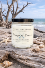 Load image into Gallery viewer, Soy Wood Wick Candle in glass container