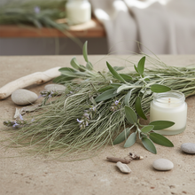 Load image into Gallery viewer, Soy Wood Wick Candle in glass container